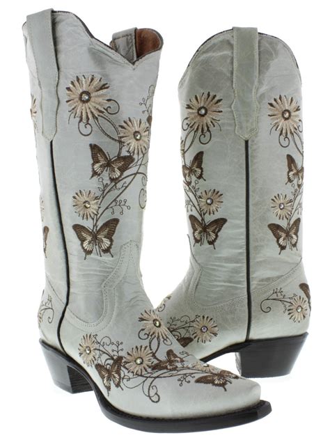 White Cowgirl Boots | White Cowgirl Boots for Women