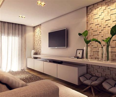 115 Salas De Tv Decoradas Fotos Para Te Inspirar Decoração Sala