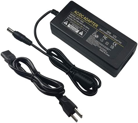 Dc 12v 3a Power Adapter Ac 100 240v To Dc 12v 3a Transformer 36w Power Supply Adapter 55mm X