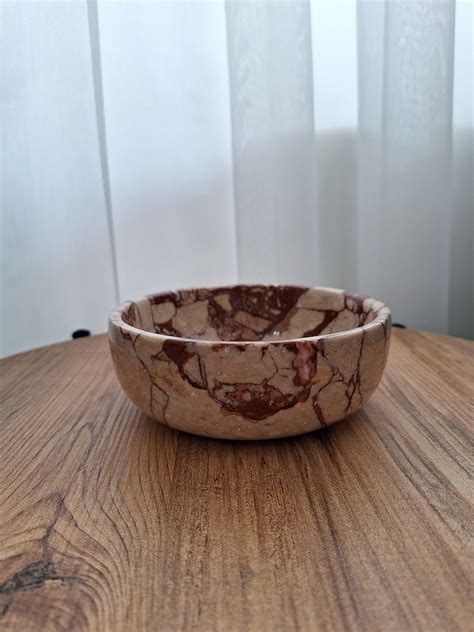 Marble Bowl Marble Serving Bowl Decorative Marble Bowl - Etsy