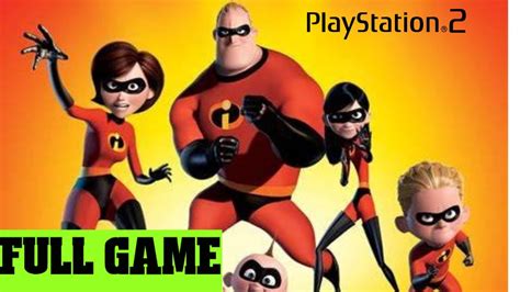 THE INCREDIBLES ps2 longplay! - YouTube