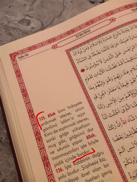 En am Suresi 125 Ayet Meal Tefsir Kuranı Kerim Verse Allah