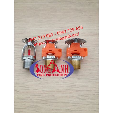 Các Loại Đầu Phun Sprinkler Thiết Bị Phòng Cháy Chữa Cháy