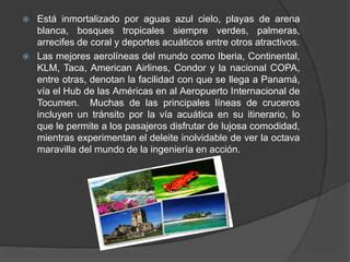 El turismo en panamá PPT