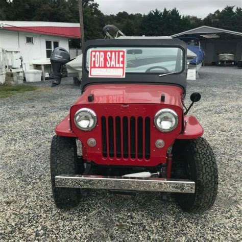 1953 Willys Jeep CJ3B 350 Chevy 4x4 Warn Overdrive Classic Willys