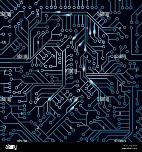 Motherboard hintergrund Stock Vector Images - Alamy