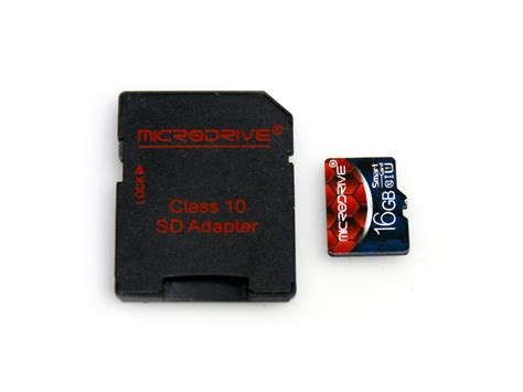 16GB MicroSD Card with Adapter - Solarbotics Ltd.