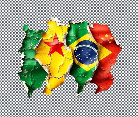 Premium Psd Magnificent Trade Partners China Portugal And Brazil