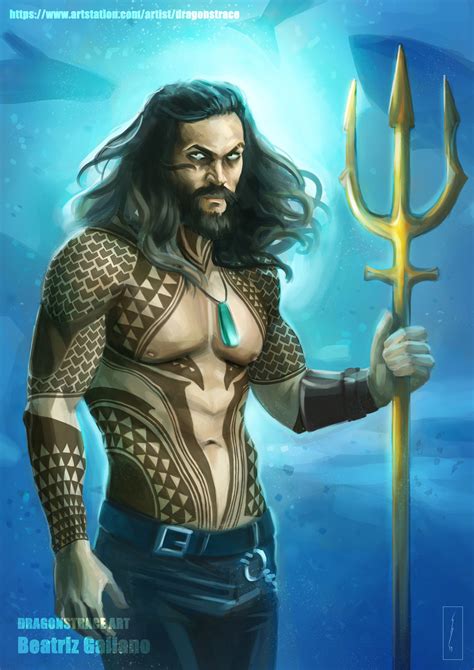 Jason Momoa Aquaman Fan Art