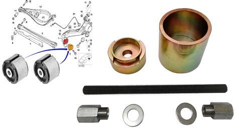 Ściągacz tulei tylnego wahacza BMW E36 E46 X3 E83 a za 140 zł z