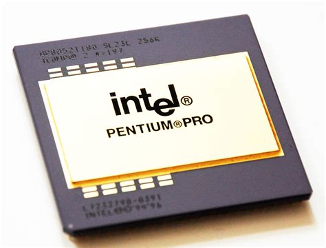 Intel Pentium Pro Cpu Museum Museum Of Microprocessors And Die