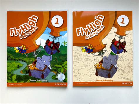 Fly High 1, Pupils Book + Activite Book + CD (учебник с наклейками, раб ...