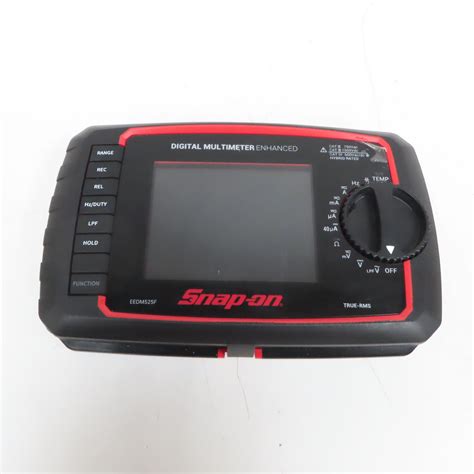 Snap On Tools EEDM525F Handheld TRMS Color Digital Multimeter Enhanced