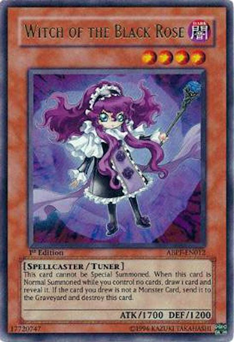 Yu Gi Oh Absolute Powerforce Single Witch Of The Black Rose Ultra Rare