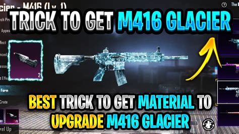 How To Get M416 Glacier Skin In Pubg Mobile Trick To Get M416 Glacier