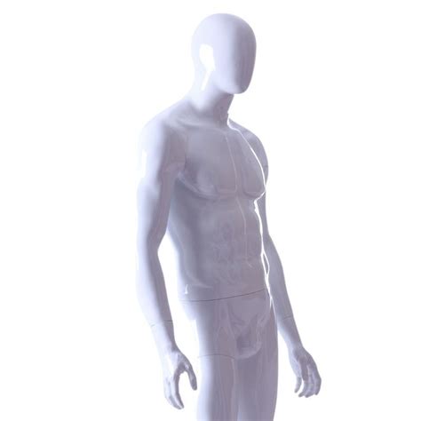 Sport Herren Schaufensterfiguren Weiss