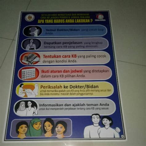 Jual Poster Apa Yg Anda Lakukan Setelah Mengetahui Dan Memahami Cara Kb Jangka Pendek Dan Jangka