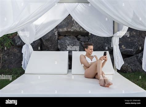 Bikini On Bed Hi Res Stock Photography And Images Alamy