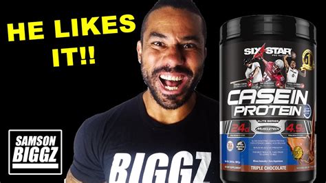 Supplement Review Six Star Pro Nutrition Casein Protein Samson Biggz