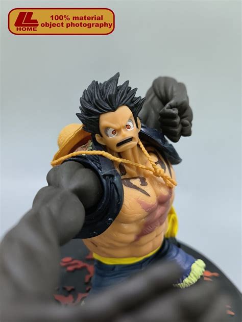 Anime One Piece Monkey D Luffy Fight PVC Action Figure Statue Toy Gift