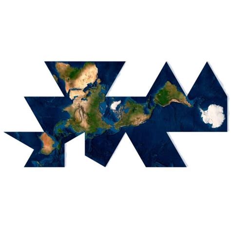 World Map Dymaxion D Model D Models And D Maps