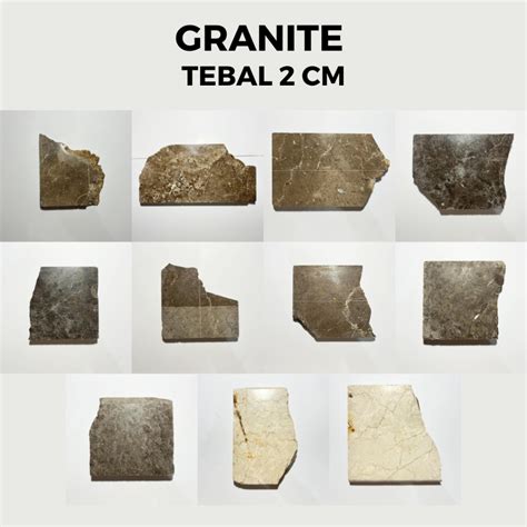 Jual Sample Material Marmer Granite Ukuran Besar Material Interior