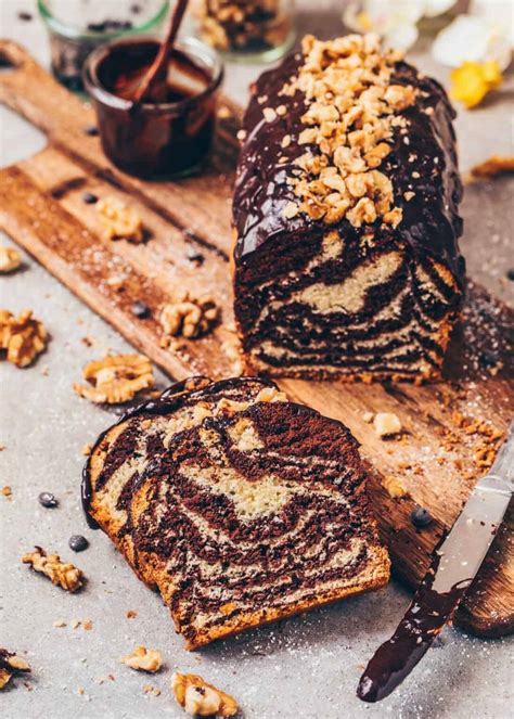 Zebra Cake Vegan Marble Cake Bianca Zapatka Recipes