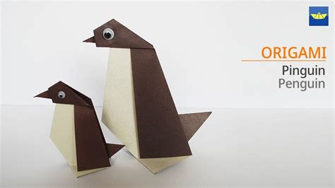 Origami Bild Origami Anleitung Pinguin