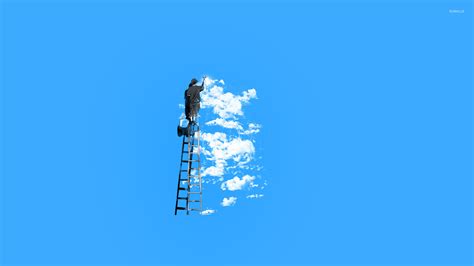 Painting the clouds wallpaper - Digital Art wallpapers - #22106