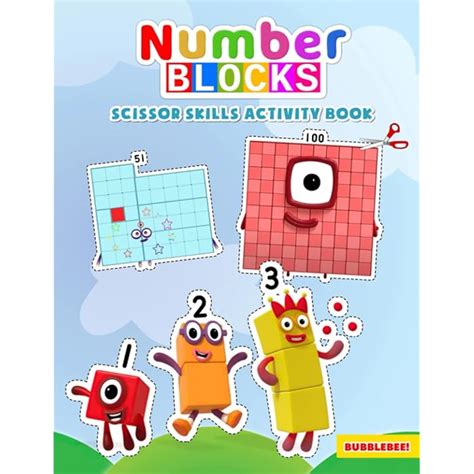 Buy Numberblocks Scissor Skills Activity Book Number 1 100 With