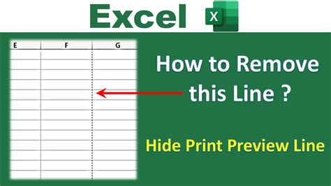 How To Remove Cut Lines In Excel Printable Templates