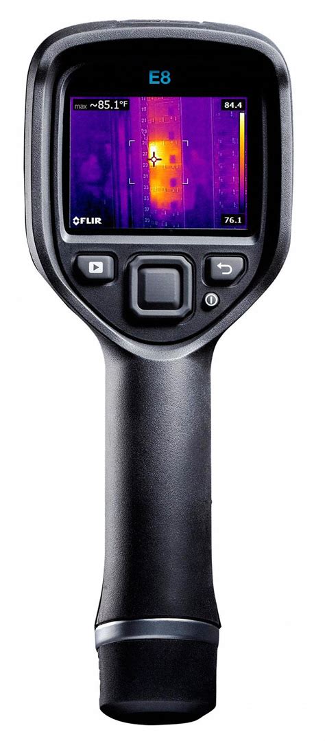 FLIR Infrared Camera, 320 x 240 Pixels, -4° to 482° - 22UL88|FLIR E8 ...