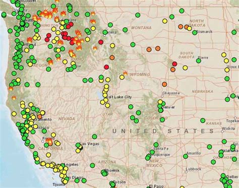 Smoke From Wildfires In Northwest Affects Western States Wildfire Today