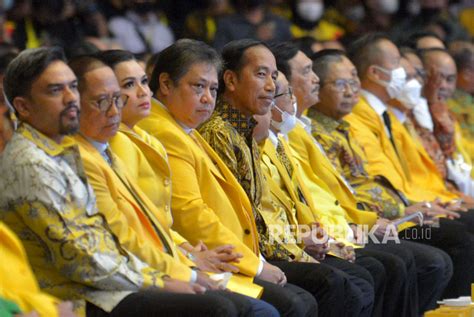 Jokowi Hadiri Puncak Peringatan HUT Ke 58 Partai Golongan Karya