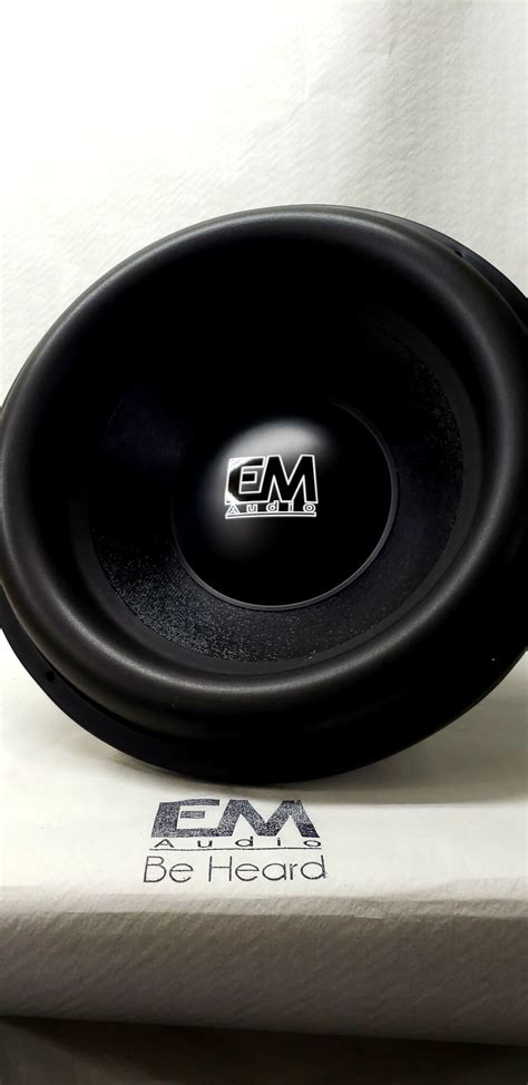 Custom Hand Built Subwoofer Rms Em Audio Subwoofers