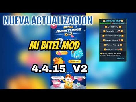 MI BITEL MOD HACKEADO 4 4 16 V2 ACTUALIZADO EN SU ÚLTIMA VERSION CUY