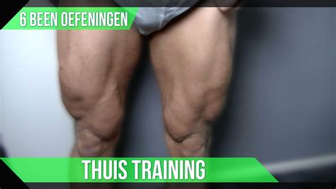 Uitdagende Thuis Training Voor Sterkere Benen Youtube