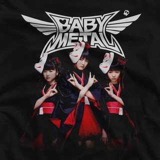 Jual Kaos Band Anime Babymetal Gimme Chocolate Baju Band Rock Babymetal