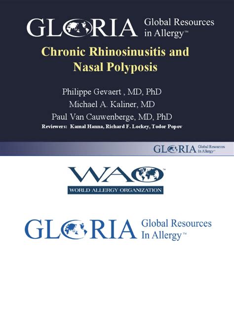 Chronic Rhinosinusitis And Nasal Polyposis Pdf Otorhinolaryngology