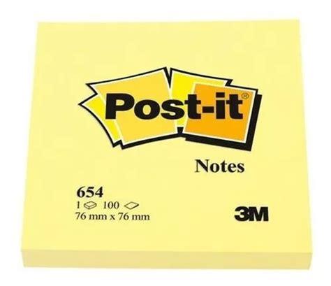 3m Post It Notas Adhesivas Color Amarillo 100h 12 Blocks Mercadolibre