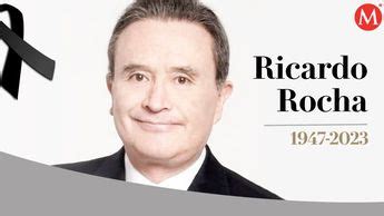 Muere Periodista Ricardo Rocha A Los A Os Grupo Milenio