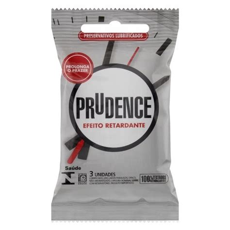 Preservativo Prudence Efeito Retardante C 3 Unidades ANNA SEX SHOP