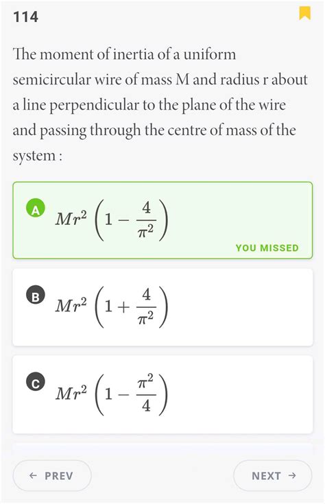 The Moment Of Inertia Of A Uniform Semicircular Wire Of Mass M And