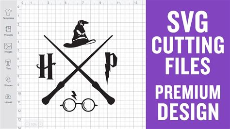 Harry Potter Cricut Svg Cut Files For Cricut Silhouette Premium Cut Svg Youtube