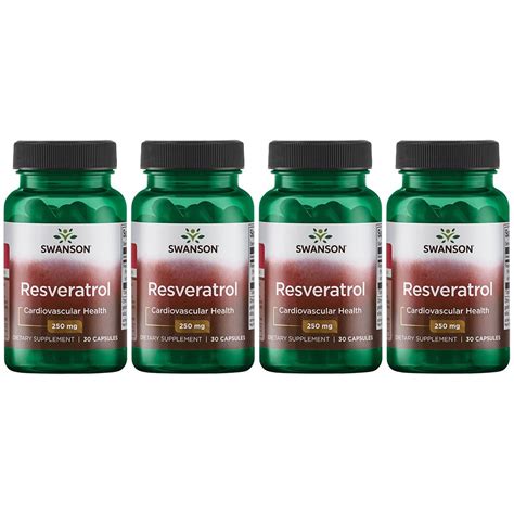 Swanson Ultra Resveratrol Higher Potency Vitamin Supplement Supports Cellular Longevity Immune