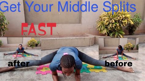 How To Get Your Middle Splits FAST And EASY Pearl YouTube