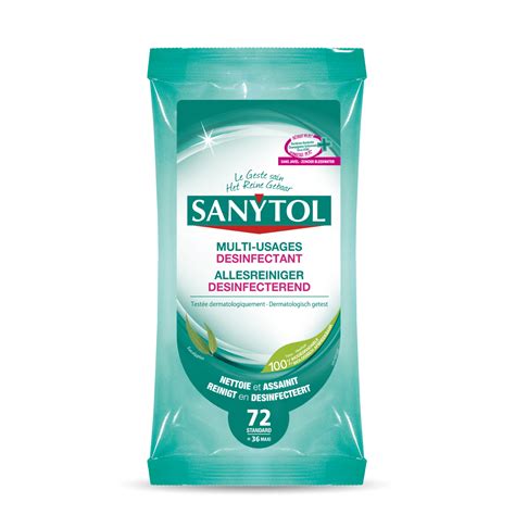 Lingettes D Sinfectantes Multi Usages Eucalyptus Sanytol