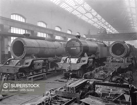 Baltic Tank Locomotives One Numbered In The Erecting