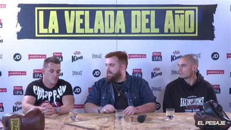 Pesaje Y Rueda De Prensa De La Velada De Boxeo De Ibai Llanos A Fondo