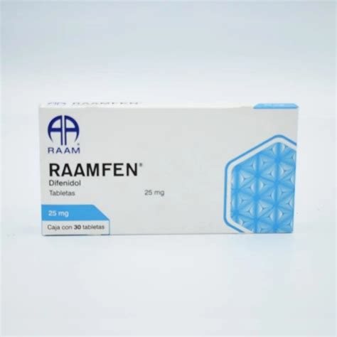 Raamfen Difenidol Mg Con Tabletas